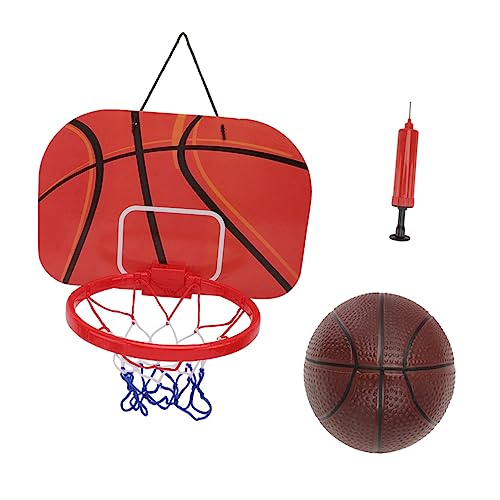 BESTonZON Hängendes Basketballset Für Mini Basketballkorb Mit Ball Für Indoor Und Outdoor Aktivitäten Für Home Office Und Schlafzimmer Vielseitiges Kinderspielzeug von BESTonZON