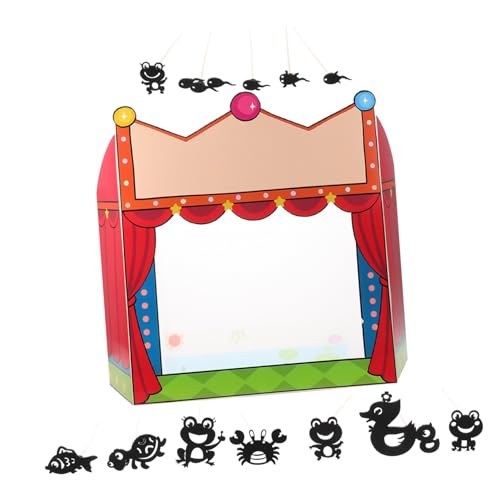 BESTonZON Handgefertigtes Schattenpuppentheater DIY Traditionelle Puppenbühne für Erwachsene und Kreatives Puppentheater Bastelset für Kulturelles Lernen und Wissenschaftsprojekt BESTonZON Handgefertigtes Schattenpuppentheater DIY Traditionelle Puppenbühne für Erwachsene und Kreatives Puppentheater Bastelset für Kulturelles Lernen und Wissenschaftsprojekt von BESTonZON