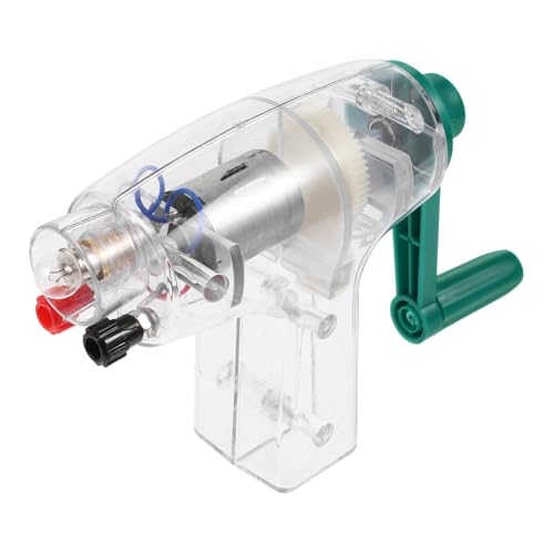 BESTonZON Handkurbel Generator Tragbar Mechanisch für Elektrische Experimente Lernspielzeug für Wissenschaft Schüler und Outdoor Nutzung BESTonZON Handkurbel Generator Tragbar Mechanisch für Elektrische Experimente Lernspielzeug für Wissenschaft Schüler und Outdoor Nutzung von BESTonZON