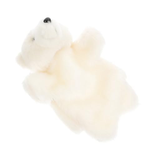BESTonZON Handpuppe Eisbär aus Plüsch Waschbar für Erwachsene Interaktives für Rollenspiele Geschichtenerzählen Frühkindliche Bildung Theater und Eltern Junge Mädchen Kommunikation BESTonZON Handpuppe Eisbär aus Plüsch Waschbar für Erwachsene Interaktives für Rollenspiele Geschichtenerzählen Frühkindliche Bildung Theater und Eltern Junge Mädchen Kommunikation von BESTonZON