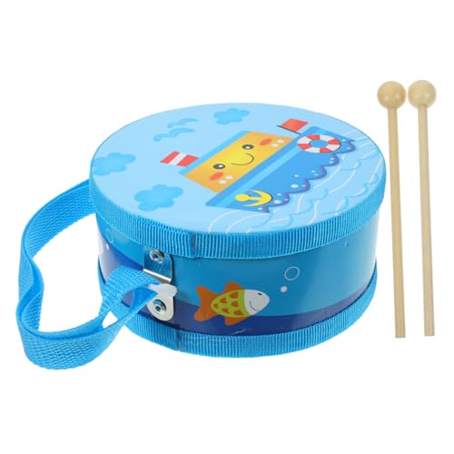 BESTonZON Handtrommel Set mit Robustem Tragbarem Design Trommelstock Fördert Sensorische Entwicklung Hand Auge Koordination und Rhythmusgefühl für Musikalische Früherziehung BESTonZON Handtrommel Set mit Robustem Tragbarem Design Trommelstock Fördert Sensorische Entwicklung Hand Auge Koordination und Rhythmusgefühl für Musikalische Früherziehung von BESTonZON