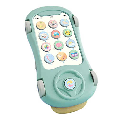 BESTonZON Handyspielzeug für Kinder Interessantes Babyphone Musik-Telefon-Spielzeug Kinder Handy Spielzeug Handy Spielzeug -Faux-Telefonspielzeug Telefonspielzeug für den Haushalt von BESTonZON