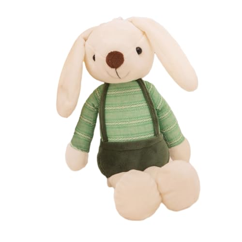 BESTonZON Hasenpuppe Kuscheltier für pummeluff Kuscheltier spielsachen für spielzeuge für Toys Plüschhasen Kaninchen PP Baumwolle Dark Green von BESTonZON