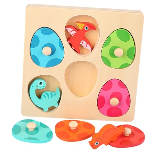 BESTonZON Holz Dinosaurier Ei Puzzle Cartoon Lernspielzeug Umweltfreundliches Mehrschichtiges Pädagogisches für Ab Jahren BESTonZON Holz Dinosaurier Ei Puzzle Cartoon Lernspielzeug Umweltfreundliches Mehrschichtiges Pädagogisches für Ab Jahren von BESTonZON
