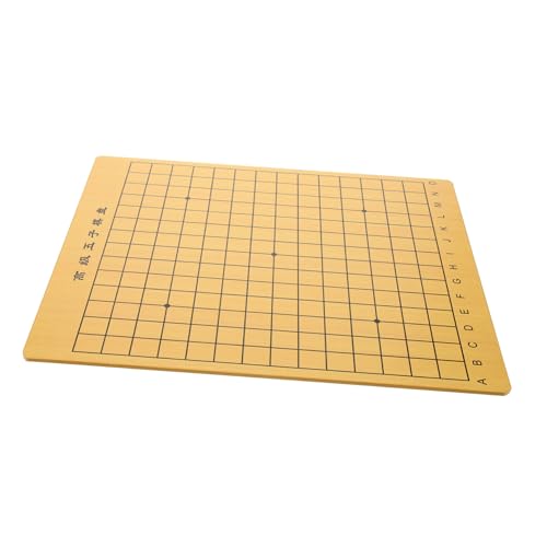 BESTonZON Holz Doppeltes Schachbrett Gobang und Chinesisches Schachbrett Kompakt Tragbar Glatt Poliert für Brettspiel Fans Zuhause BESTonZON Holz Doppeltes Schachbrett Gobang und Chinesisches Schachbrett Kompakt Tragbar Glatt Poliert für Brettspiel Fans Zuhause von BESTonZON