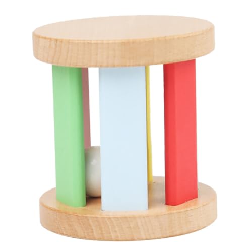BESTonZON Holz Greifspielzeug Sensory Rassel für Junge Mädchen Leichtes und Montessori Fördert Hand Augen Koordination und Auditive Wahrnehmung BESTonZON Holz Greifspielzeug Sensory Rassel für Junge Mädchen Leichtes und Montessori Fördert Hand Augen Koordination und Auditive Wahrnehmung von BESTonZON