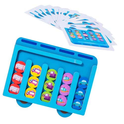 BESTonZON Holz Lernspielzeug Bunte Tier Motiv Sortier und Farbzuordnungs Spiel für Doppelseitiges Pädagogisches Motorik und Denktraining Geeignet Kognition und Feinmotorik BESTonZON Holz Lernspielzeug Bunte Tier Motiv Sortier und Farbzuordnungs Spiel für Doppelseitiges Pädagogisches Motorik und Denktraining Geeignet Kognition und Feinmotorik von BESTonZON