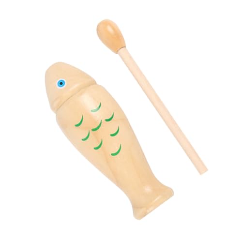 BESTonZON Holz Musikinstrument Fischform für Percussion Rhythmusfördernd Orff Instrumente Musikalische Früherziehung Ab Jahren BESTonZON Holz Musikinstrument Fischform für Percussion Rhythmusfördernd Orff Instrumente Musikalische Früherziehung Ab Jahren von BESTonZON