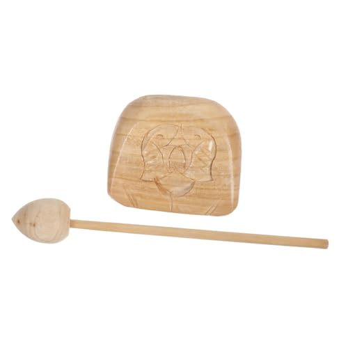 BESTonZON Holz Musikinstrument Holzklangblock Percussion Instrument Lernspielzeug Fördert Musikalische Fähigkeiten aus Hochwertigem Holz Einfache Handhabung und Angenehmer BESTonZON Holz Musikinstrument Holzklangblock Percussion Instrument Lernspielzeug Fördert Musikalische Fähigkeiten aus Hochwertigem Holz Einfache Handhabung und Angenehmer von BESTonZON
