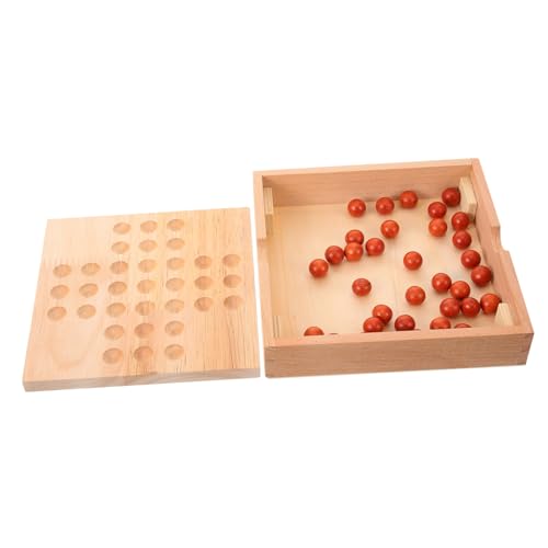 BESTonZON Holz Schachspiel Interaktives Denkspiel Langlebig Fördert Hand Auge Koordination Entwicklung für Geburtstag Weihnachten BESTonZON Holz Schachspiel Interaktives Denkspiel Langlebig Fördert Hand Auge Koordination Entwicklung für Geburtstag Weihnachten von BESTonZON