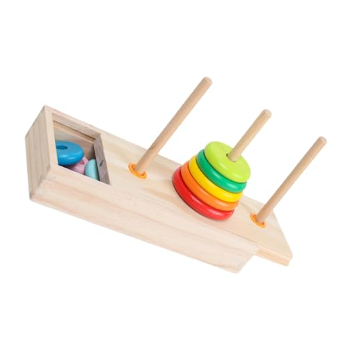 BESTonZON Holz Stapelturm Lernspielzeug für Kleinkinder Teiliges Regenbogen Stapelspiel Motorikförderndes Montessori zur Frühkindlichen Entwicklung Ab Jahr BESTonZON Holz Stapelturm Lernspielzeug für Kleinkinder Teiliges Regenbogen Stapelspiel Motorikförderndes Montessori zur Frühkindlichen Entwicklung Ab Jahr von BESTonZON