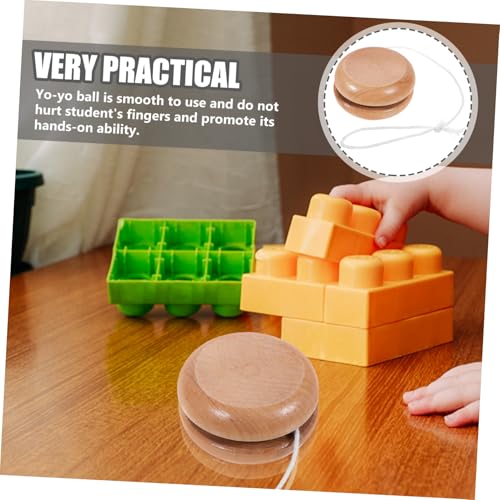 BESTonZON Holz Yo yo Ball Unisex Outdoor Klein Handlich Robust Fördert Hand Auge koordination für Ab Jahren Geburtstag Geschenk und Freizeitspaß BESTonZON Holz Yo yo Ball Unisex Outdoor Klein Handlich Robust Fördert Hand Auge koordination für Ab Jahren Geburtstag Geschenk und Freizeitspaß von BESTonZON