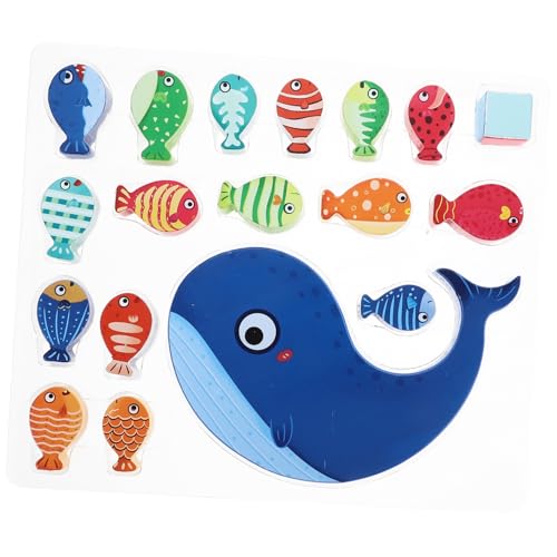 BESTonZON Holzbausteine Meerestiere Balancespiel Lernspielzeug Motorikfördernd für Kleinkinder Ab Jahr Glatte Oberfläche Fördert Feinmotorik und Soziale Fähigkeiten BESTonZON Holzbausteine Meerestiere Balancespiel Lernspielzeug Motorikfördernd für Kleinkinder Ab Jahr Glatte Oberfläche Fördert Feinmotorik und Soziale Fähigkeiten von BESTonZON