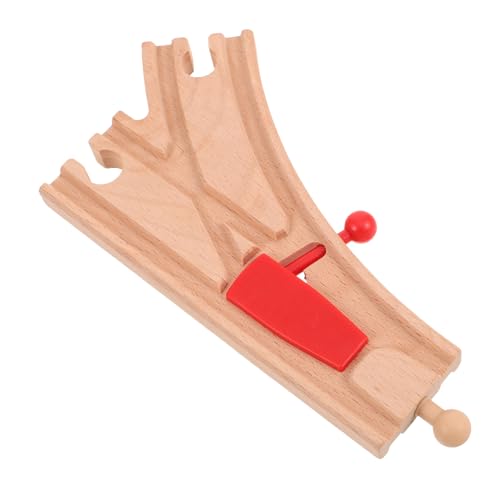 BESTonZON Holzeisenbahn Erweiterungsset mit Robusten Schienen und Brücke Vielfältige Gleiskonfigurationen für Kreatives Spiel Kompatible Holzzug Zubehörteile Langlebiges Holzspielzeug BESTonZON Holzeisenbahn Erweiterungsset mit Robusten Schienen und Brücke Vielfältige Gleiskonfigurationen für Kreatives Spiel Kompatible Holzzug Zubehörteile Langlebiges Holzspielzeug von BESTonZON