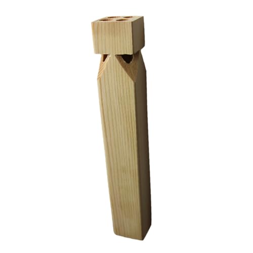 BESTonZON Holzpfeife Musikinstrument Lernspielzeug Pädagogisch Blasinstrument für Jungen Mädchen Holz Flöte Lungentraining Montessori Musikspaß BESTonZON Holzpfeife Musikinstrument Lernspielzeug Pädagogisch Blasinstrument für Jungen Mädchen Holz Flöte Lungentraining Montessori Musikspaß von BESTonZON