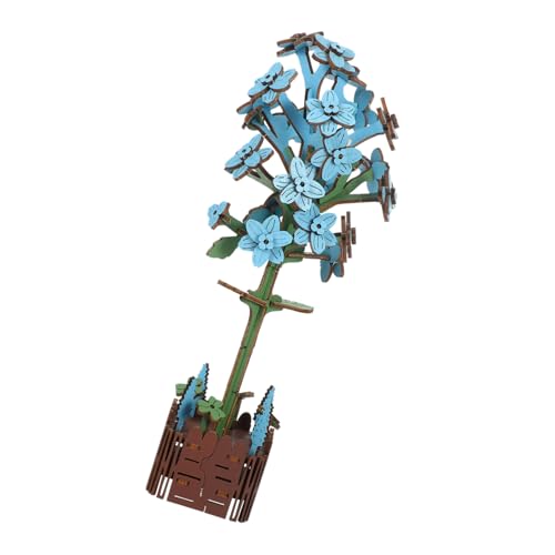 BESTonZON Holzpuzzle Blumenstrauß Hyazinthe 3D Puzzle Künstlicher Hyazinthenstrauß 3D Holzblumenpuzzle Holzpuzzle Blumenmodell Pflanzenthema Modellbausatz Holzblumenstrauß BESTonZON Holzpuzzle Blumenstrauß Hyazinthe 3D Puzzle Künstlicher Hyazinthenstrauß 3D Holzblumenpuzzle Holzpuzzle Blumenmodell Pflanzenthema Modellbausatz Holzblumenstrauß von BESTonZON