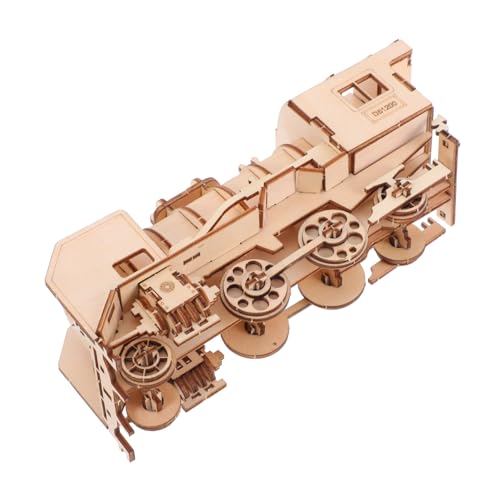 BESTonZON Holzpuzzle Zug Modellbau DIY Handwerk Lernspielzeug Holzspielzeug für Jungen Kreatives Lernspielzeug Hand Auge Koordination BESTonZON Holzpuzzle Zug Modellbau DIY Handwerk Lernspielzeug Holzspielzeug für Jungen Kreatives Lernspielzeug Hand Auge Koordination von BESTonZON