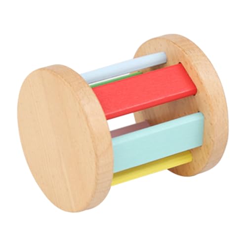 BESTonZON Holzspielzeug Roller Rassel Babyspielzeug Ab Jahr Pädagogischer Greifling aus Holz Robust und Sicher für Kleinkinder zur Sensorischen Frühförderung BESTonZON Holzspielzeug Roller Rassel Babyspielzeug Ab Jahr Pädagogischer Greifling aus Holz Robust und Sicher für Kleinkinder zur Sensorischen Frühförderung von BESTonZON