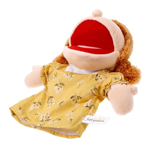 BESTonZON Interaktive Eltern Kind Handpuppe Tierplüschspielzeug Spielpuppe Ausgestopfte Handpuppe Lernpuppen Handpuppen Im Familienstil Plüsch Handpuppenspielzeug von BESTonZON