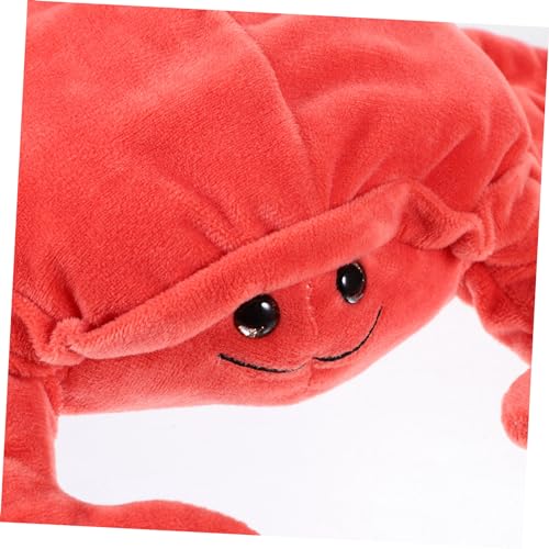 BESTonZON Interaktive Handpuppe Krabbe aus Weichem Baumwollstoff Waschbares Kuscheltier für Babyspielzeug und Eltern Junge Mädchen Kommunikation Fördert Kreativität und Geschichtenerzählen BESTonZON Interaktive Handpuppe Krabbe aus Weichem Baumwollstoff Waschbares Kuscheltier für Babyspielzeug und Eltern Junge Mädchen Kommunikation Fördert Kreativität und Geschichtenerzählen von BESTonZON