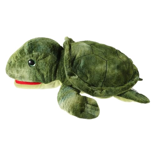 BESTonZON Interaktive Schildkröte Handpuppe aus Weichem Baumwollmaterial Lebensechte Tier Handpuppe für Geschichtenerzählen und Rollenspiele Fördert Kreativität Feinmotorik und Eltern Junge BESTonZON Interaktive Schildkröte Handpuppe aus Weichem Baumwollmaterial Lebensechte Tier Handpuppe für Geschichtenerzählen und Rollenspiele Fördert Kreativität Feinmotorik und Eltern Junge von BESTonZON