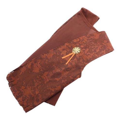 BESTonZON Jeansjacke Kinderkleider kinderkleidung Western-Kostümzubehör Westernweste für Kinderkommode -Cosplay-Kleidung für Party Coole Weste für Gestrick Brown von BESTonZON