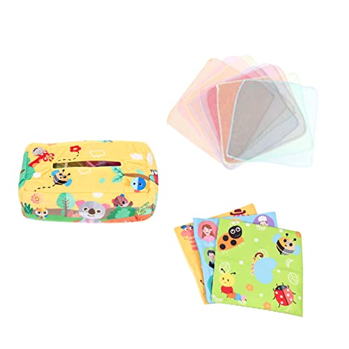 BESTonZON Kasten Lernspielzeug für Kinder Spielzeug für Babys sensorisches Babyspielzeug Babyzubehör spielzeughandys für Babys kauspielzeug Kleinkind zubehör -Accessoire Plüsch von BESTonZON