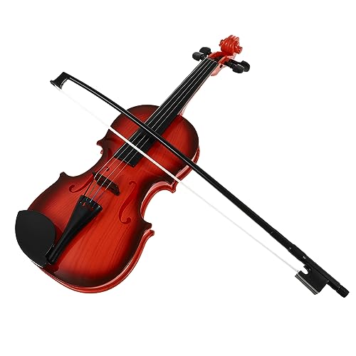 BESTonZON Kindergeigenspielzeug mit Verstellbaren Saiten Realistisches Anfänger Musikinstrument Fördert Musikinteresse und Übung Robustes Leichtes Design Geeignet für Jungen Zufällige Farbe BESTonZON Kindergeigenspielzeug mit Verstellbaren Saiten Realistisches Anfänger Musikinstrument Fördert Musikinteresse und Übung Robustes Leichtes Design Geeignet für Jungen Zufällige Farbe von BESTonZON