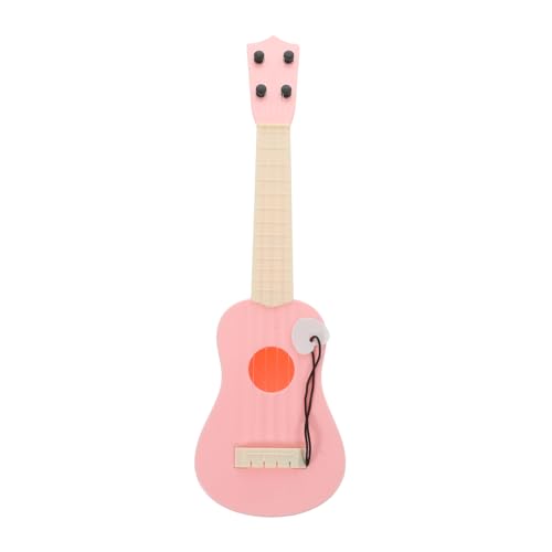 BESTonZON Kindergerechte Ukulele Für Anfänger Gitarre Pink Ideales Musikspielzeug Für Kleinkinder Fördert Frühe Musikalische Bildung Perfekt Als Für Jungen Und ädchen von BESTonZON