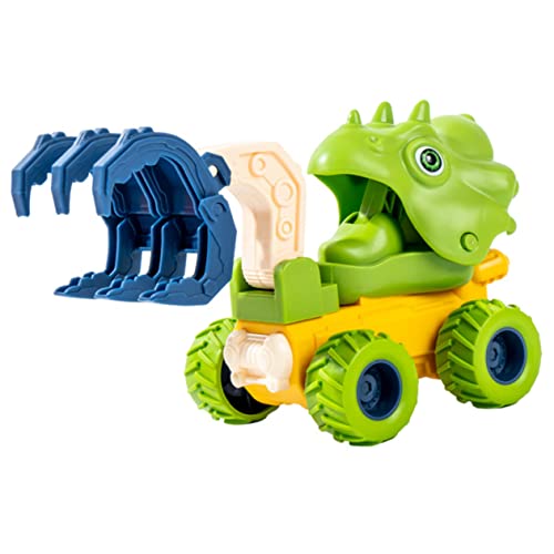 BESTonZON Kindergleitauto spielzeugautos für Kleinkinder Dino Trucks Spielzeug Dinosaurierfigur Spielzeug Jungenauto Spielzeug Dinosaurier-Spielzeug Dinosaurierspielzeug für Kinder Plastik von BESTonZON