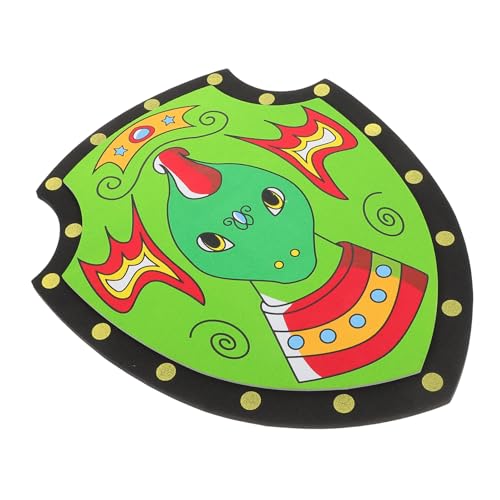 BESTonZON Kinderspielzeug Schild Kostüm Kinder Kleidung Spielzeug Kinder Cosplay Schild Kinder Schild Spielzeug Kinder Spielen Ritter Verkleiden Sich Schild Verkleiden Sich Cosplay Schild von BESTonZON