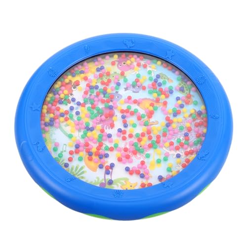 BESTonZON Kindertrommel Ocean Drum mit Realistischen Meereswellen Sounds Pädagogisches Orff Musikinstrument für Kleinkinder Farbenfrohes Lernspielzeug Kreativität und Rhythmusgefühl BESTonZON Kindertrommel Ocean Drum mit Realistischen Meereswellen Sounds Pädagogisches Orff Musikinstrument für Kleinkinder Farbenfrohes Lernspielzeug Kreativität und Rhythmusgefühl von BESTonZON