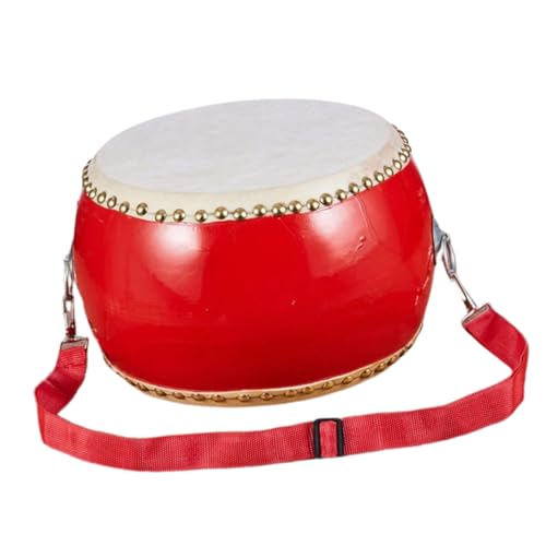 BESTonZON Kindertrommel aus Kuhhaut Holz mit Trommelstöcken und Tragegurt Pädagogisches Musikspielzeug zur Hand Auge Koordination Farbenfroh Sicher für BESTonZON Kindertrommel aus Kuhhaut Holz mit Trommelstöcken und Tragegurt Pädagogisches Musikspielzeug zur Hand Auge Koordination Farbenfroh Sicher für von BESTonZON