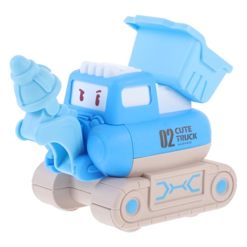 BESTonZON Kleiner Bagger Modell Robustes Inertial Fahrzeug Kindgerechter Blauer Pressbagger Realistisches Ingenieurspielzeug für Kreative Ab Jahren BESTonZON Kleiner Bagger Modell Robustes Inertial Fahrzeug Kindgerechter Blauer Pressbagger Realistisches Ingenieurspielzeug für Kreative Ab Jahren von BESTonZON