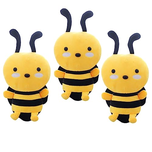 BESTonZON Krabbelspielzeug Baby Kuschelbiene Üsch Üße Bienen Üschkissen Für Große Üschbienen Für Und Spielspaß Baby Spielzeug von BESTonZON