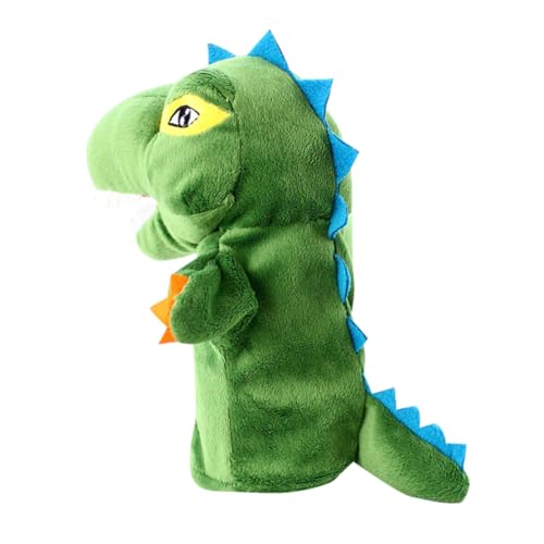 BESTonZON Kuschelige Dino Handpuppe Aus üsch Ideal Für Eltern Kind Spiele Weiches Für Cartoon Dinosaurier Puppenspielzeug von BESTonZON