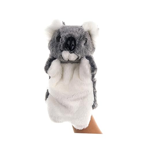 BESTonZON Kuscheliger Koala Handpuppen üsch Für Erzählspielzeug Rollenspiel Zubehör Zufälliger Stil Ideal Für Eltern Kind Interaktionen Und Geschichten Erzählen von BESTonZON