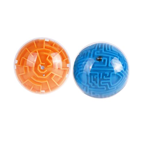 BESTonZON Labyrinth-Ball-Puzzle Spielzeug Labyrinth-rätsel Labyrinth-Puzzle-Kugel Intelligenz-Labyrinth-Spiel Labyrinth-Kugel Familienspiele Intellekt-Labyrinth-Ball Denkspiel UFO 3D Magisch von BESTonZON