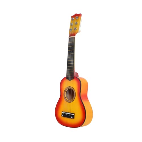 BESTonZON Lernen Gitarrenspielzeug Geburtstagsgeschenk für Pädagogisches für Kinderunterhaltung Gitarre bass Musikinstrument- hölzern von BESTonZON