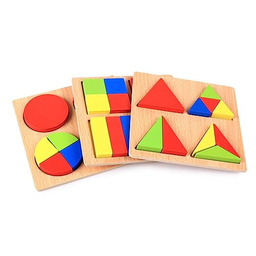 BESTonZON Lernspielzeug aus Holz spielzeughandys für Babys babyspielzeug puzzler babybrause Stapelspielzeug lustiges Puzzle-Spielzeug kreatives Holzspielzeug Holz Spielzeug Hölzern von BESTonZON