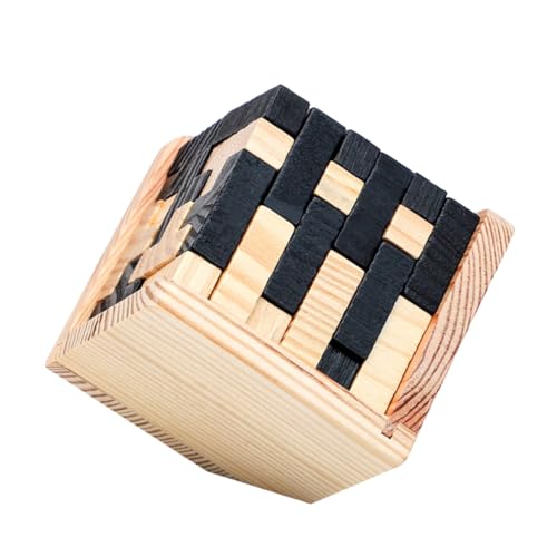 BESTonZON Luban Lock aus Pädagogisches Knobelspiel für Erwachsene Fördert Analytische Fähigkeiten Kreatives als Montessori Lernspielzeug BESTonZON Luban Lock aus Pädagogisches Knobelspiel für Erwachsene Fördert Analytische Fähigkeiten Kreatives als Montessori Lernspielzeug von BESTonZON