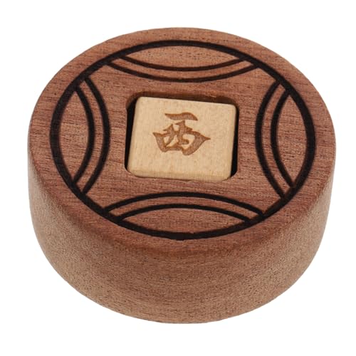 BESTonZON Mahjong Würfel aus Holz Dekoratives Partyspiel Zubehör Großes Leichtes Würfel Robust und Tragbar für Chinesische Mahjong Spiele und Gesellschaftsrunden BESTonZON Mahjong Würfel aus Holz Dekoratives Partyspiel Zubehör Großes Leichtes Würfel Robust und Tragbar für Chinesische Mahjong Spiele und Gesellschaftsrunden von BESTonZON