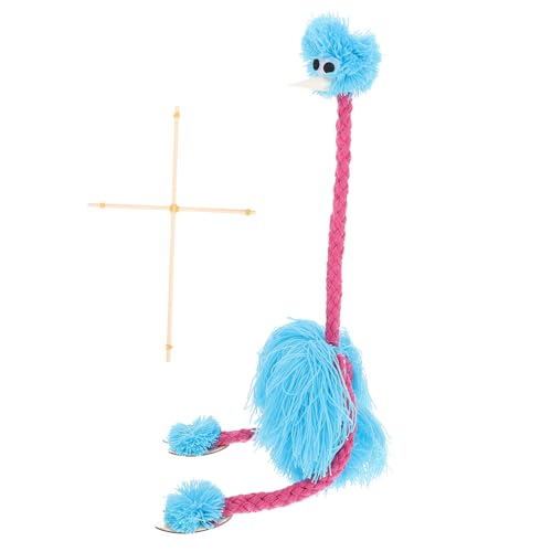 BESTonZON Marionette Strauß Handpuppe aus Weichem Plüsch Lustiges Tier Handspielzeug für Interaktives Puppentheater Fördert Kreativität Fantasie und Kommunikation Blau BESTonZON Marionette Strauß Handpuppe aus Weichem Plüsch Lustiges Tier Handspielzeug für Interaktives Puppentheater Fördert Kreativität Fantasie und Kommunikation Blau von BESTonZON