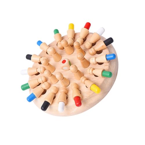 BESTonZON Memory Schachspiel aus Massivem Holz Glatte Oberfläche Pädagogisches Brettspiel für Ab Jahren Fördert Gedächtnis Konzentration und Soziale Interaktion als Familien und Reisespiel BESTonZON Memory Schachspiel aus Massivem Holz Glatte Oberfläche Pädagogisches Brettspiel für Ab Jahren Fördert Gedächtnis Konzentration und Soziale Interaktion als Familien und Reisespiel von BESTonZON