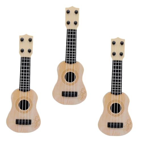 BESTonZON Mini 4 Saiten Kindergitarre Für Kleinkinder Musikinstrumente Für Frühkindliche Bildung Zufälligen Farben Geeignet Für Anfänger Und Musikalische von BESTonZON