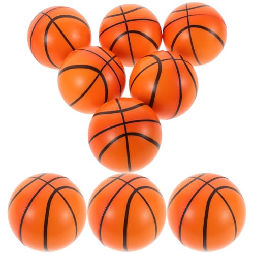 BESTonZON Mini Basketball Stressbälle Für PU Bälle Entspannungsspielzeug Perfekte Geschenkidee Für Partys Und Schulaktivitäten von BESTonZON