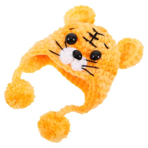 BESTonZON Mini Gestrickte Puppenmütze mit Tiermotiv Handgefertigte Bjd Accessoires Garn für DIY Basteln Vielseitig Einsetzbar für Fotografie und Saisonales Styling BESTonZON Mini Gestrickte Puppenmütze mit Tiermotiv Handgefertigte Bjd Accessoires Garn für DIY Basteln Vielseitig Einsetzbar für Fotografie und Saisonales Styling von BESTonZON