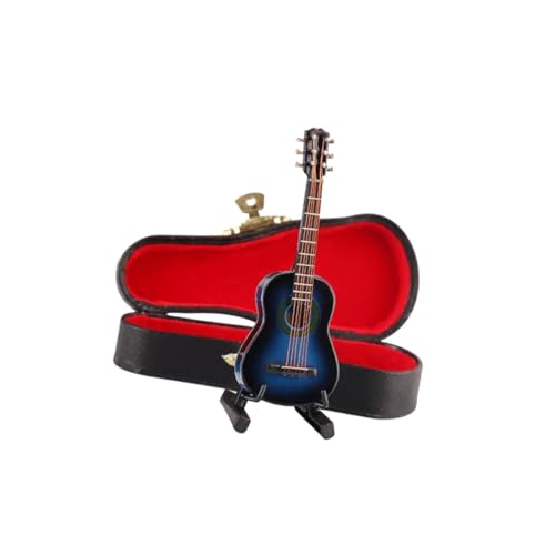 BESTonZON Mini-Gitarre musikinstrumente Storage Boxes Jakobsweg trauzeugengeschenke für Regal Office Decoration Miniatur Gitarre gitarrenhandwerk Dekoration Bambus von BESTonZON