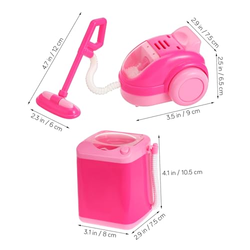 BESTonZON Mini Küchen Spielset Putzset mit Funktionierendem Staubsauger und Waschmaschine für Kleinkinder Pädagogisches Rollenspiel Zubehör für Mädchen und Jungen Sicheres BESTonZON Mini Küchen Spielset Putzset mit Funktionierendem Staubsauger und Waschmaschine für Kleinkinder Pädagogisches Rollenspiel Zubehör für Mädchen und Jungen Sicheres von BESTonZON