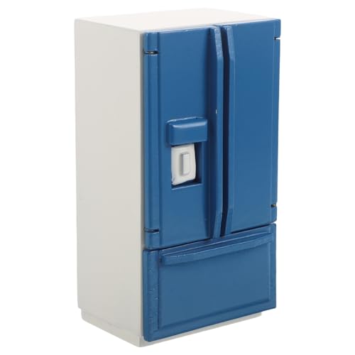 BESTonZON Mini-Kühlschrank für Puppenhaus: Mikro-Szene Küche Doppeltür Kühlschrank Modell - 1/12 Miniatur-Möbel Mini-Szene Kühlschrank BESTonZON Mini-Kühlschrank für Puppenhaus: Mikro-Szene Küche Doppeltür Kühlschrank Modell - 1/12 Miniatur-Möbel Mini-Szene Kühlschrank von BESTonZON